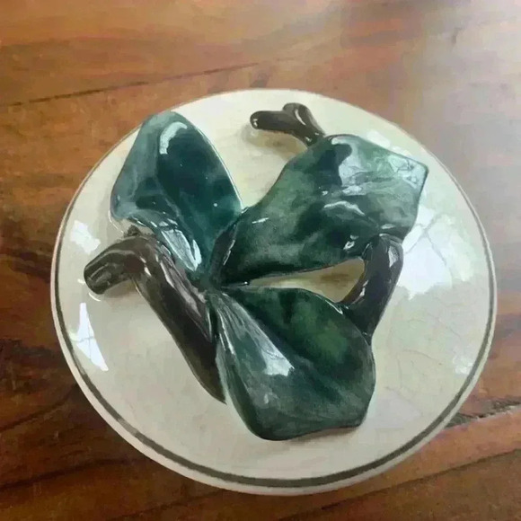 Vintage Red Wing Pottery Maroon Normandy Tea Pot - Picture 6 of 16